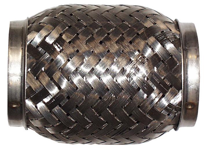 Flexibel uitlaatdeel, 51x100 mm,  RVS