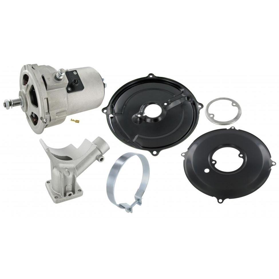 Dynamo ombouwset (12V-wisselstroom) . Type 1 motoren (behalve 25+ 30 pk) 