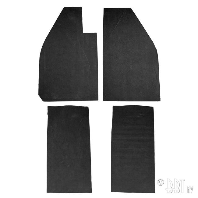 Anti-dreunplaten set kever 4 delig 113898740