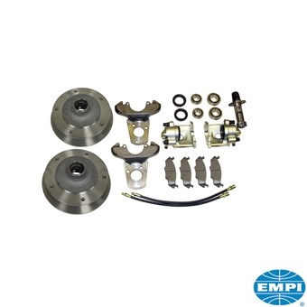 Complete ombouwset voor ombouw Kever / KG tm 65 naar schijfremmen vooras