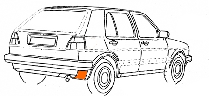Achterhoek rechts Golf 2