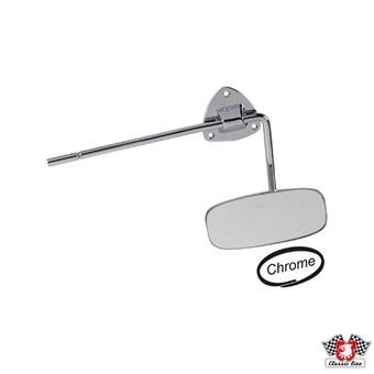 Binnenspiegel compleet, chroom 113857511A