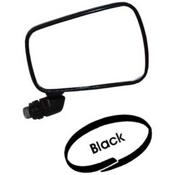 Buitenspiegel , rechts, zwart plastic 113857514D