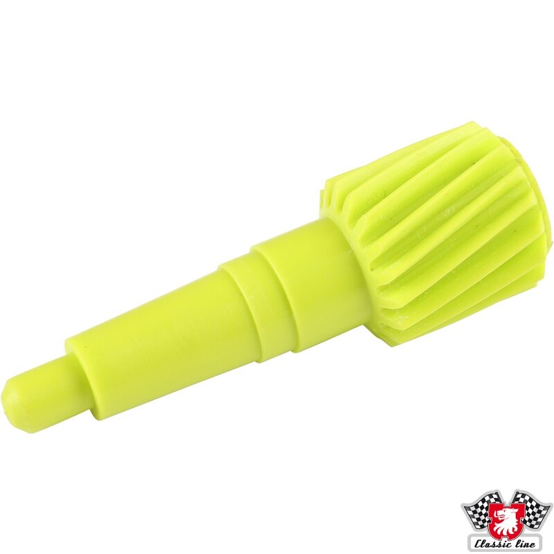 Tandwiel snelheidsmeterkabel (groen) Golf 1+2 17 tands 171957821C 