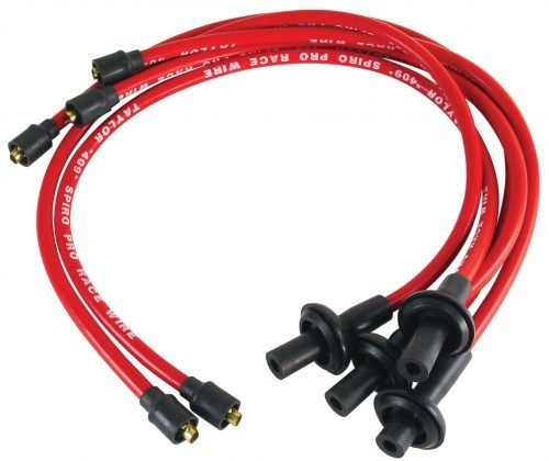 Spiro Pro "409" Race bougiekabel set rood