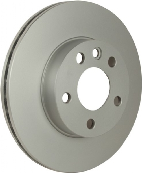 Remschijf (Per stuk) geventileerd vooras T4 701615301F gecoat