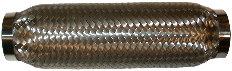 Flexibel uitlaatdeel, 51 x 250 mm, RVS