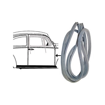 Deurrubber Kever 47-66, rechts, B-keus 111831722A