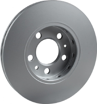 Remschijf (Per stuk) vooras geventileerd 256x22 mm 1J0615301D gecoat