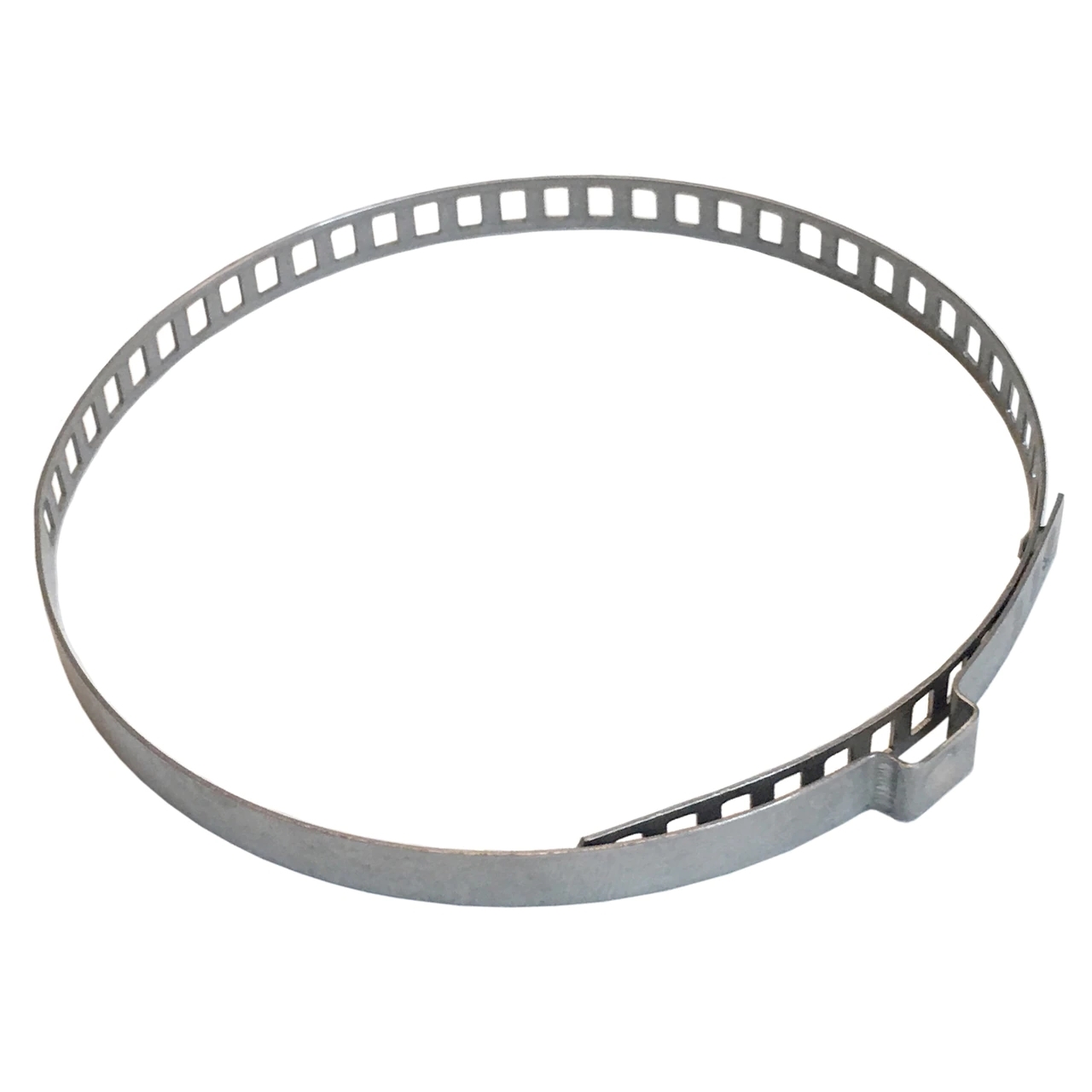 RVS klem voor hoezen (Ashoes, stuurhuis hoes e.d.) 7mm x 3683mm