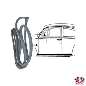 Deurrubber kever 66-86 , links 111831721D