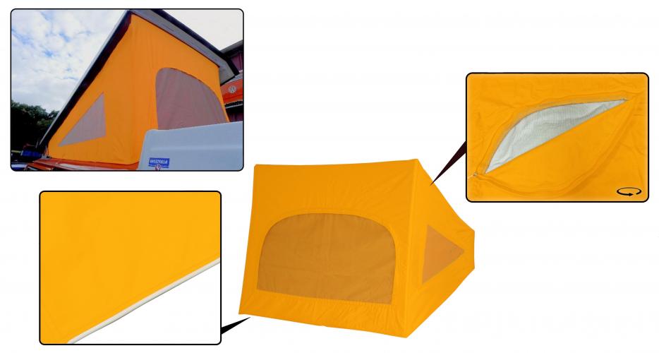 Westfalia hefdak tentdoek 3 ramen geel