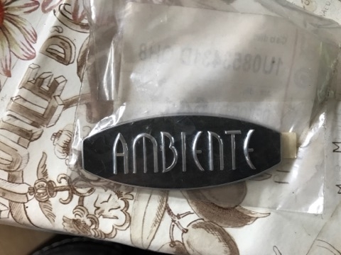 Origineel Ambiente logo fabia / octavia 1U0853431D 