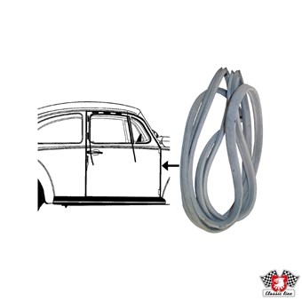 Deurrubber Kever 47-66, rechts 111831722A A-kwaliteit