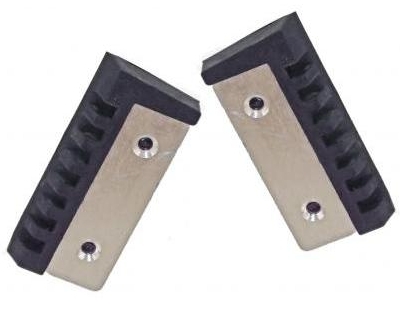 Aanslagrubber onder kapframe per paar