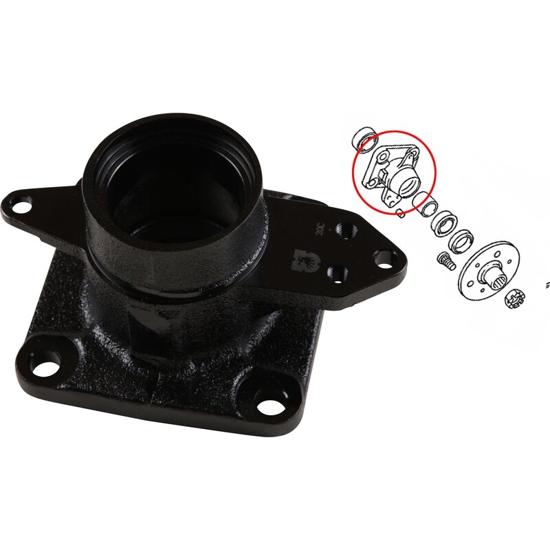 Achteras en toebehoren