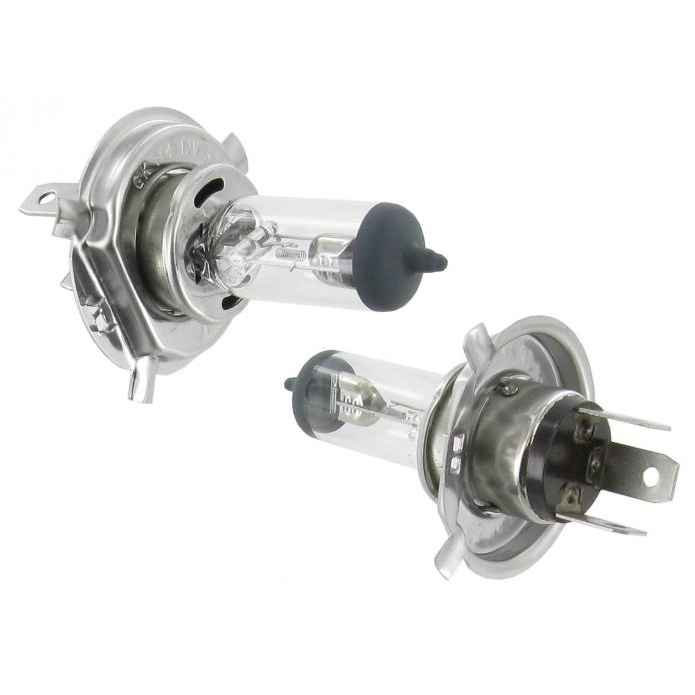 Koplamp lampje H4 6V 60/55W (H4 voet P43t) (Set). alle modellen 8/1960 en later 