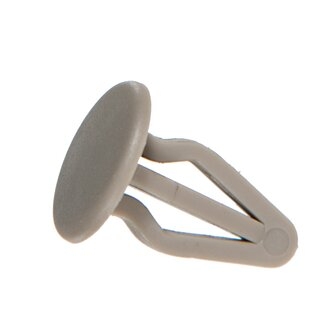 Bekledingspaneel clips 10 stuks Steengrijs